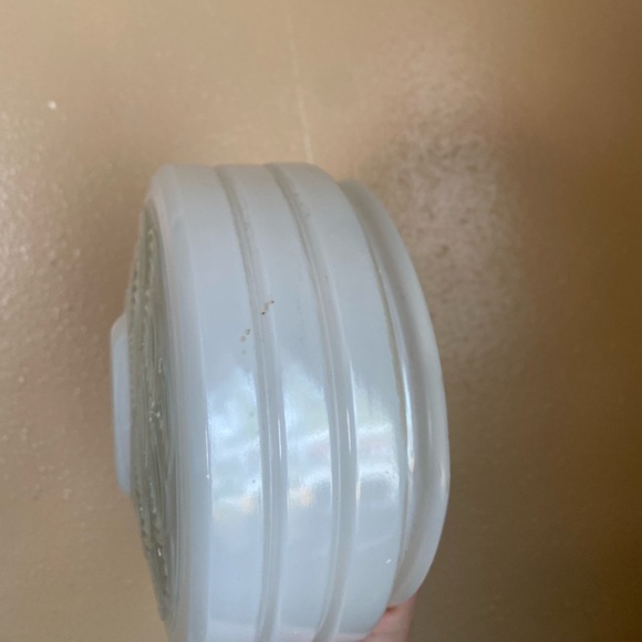Vintage Frosted Light Round Fixture Ceiling Light 6” Shade - Picture 4 of 5